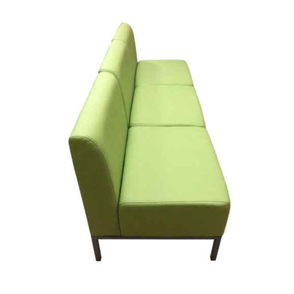 Диван Компакт трехместный, салатовый - фото 1