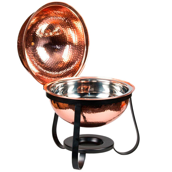 Мармит Penultima, с медным покрытием 3 л + подставка - фото 1