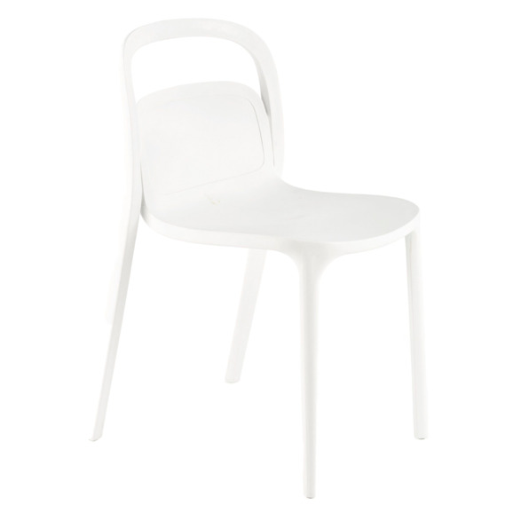 Стул Consortium, пластик белый Стул Consortium, пластик белый - фото 1