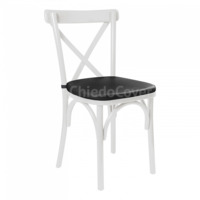 Настоящее фото товара Подушка для стула Кроссбэк, черная, произведённого компанией ChiedoCover