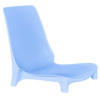 Фотография Стул Тилл, голубой, хром Фотография товара Стул Тилл, голубой, хром от компании ChiedoCover.