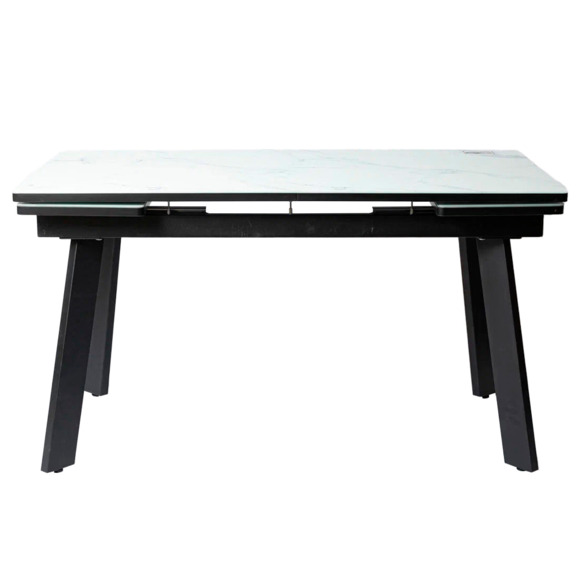 Обеденный стол Agenda, белый, черный - фото 2