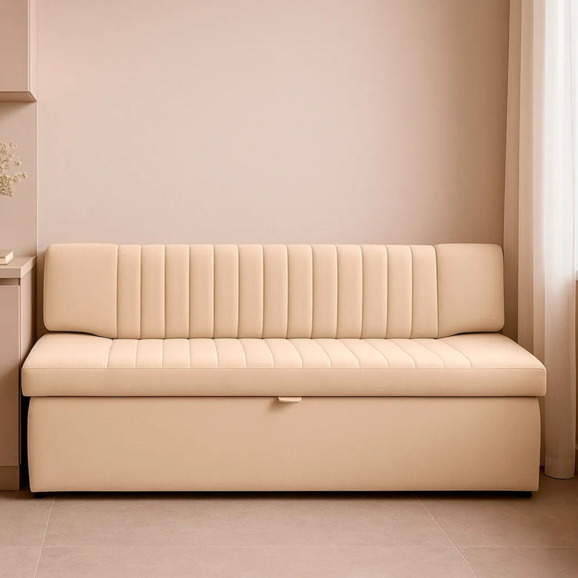 Диван для кухни Стронго 168, бежевый - фото 5