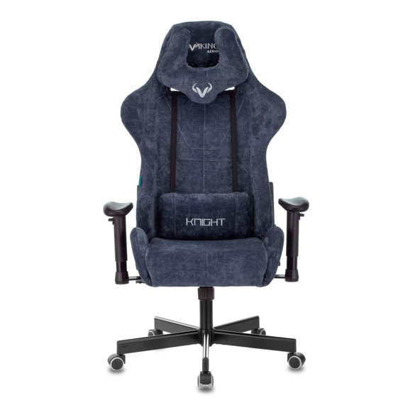 Кресло игровое Бюрократ Viking Knight LT15 Fabric синий - фото 5