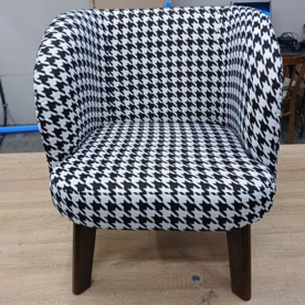 Кресло Деш, жаккард / клетка