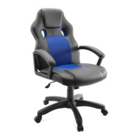 Настоящее фото товара Офисное кресло KD, черный/ синий, произведённого компанией ChiedoCover