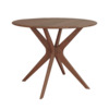 Стол Олси, массив дуба, тон терра