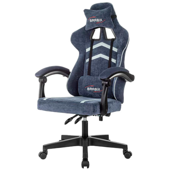 Кресло компьютерное Конкорд, синий, серый - фото 3