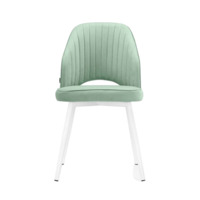 Фотография товара Стул на металлокаркасе Брейния velutto 14 / белый от компании ChiedoCover.