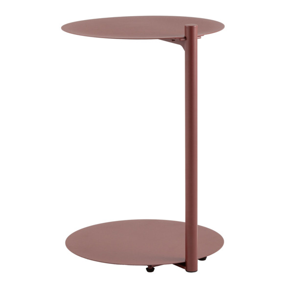 Столик журнальный Siesta, металл, бордовый Столик журнальный Siesta, металл, бордовый - фото 4