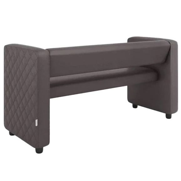 Диван Тепал, экокожа, коричневый - фото 3