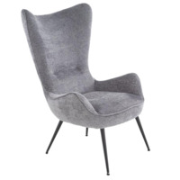 Настоящее фото товара Кресло Umbel, серый, черный, произведённого компанией ChiedoCover