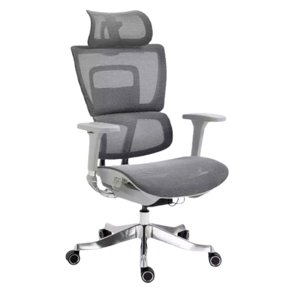 Кресло компьютерное Loom, серый - фото 1