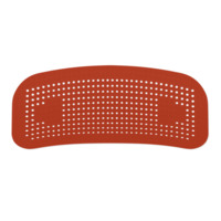 Фотография товара Стул Jin, красный, хром от компании ChiedoCover.