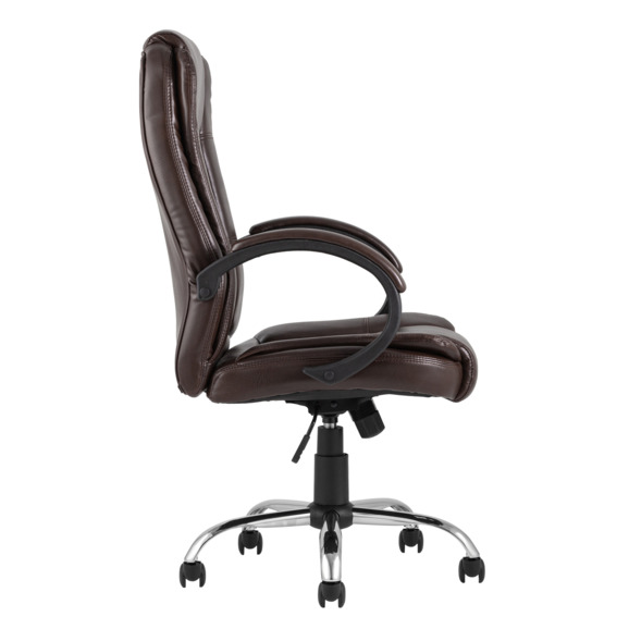 Кресло руководителя TopChairs Atlant, коричневое - фото 2