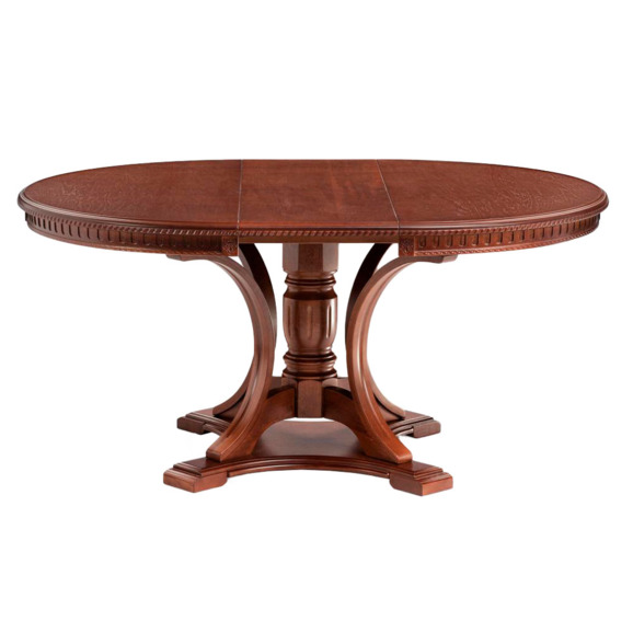 Деревянный стол Нозеан круглый миланский орех - фото 5