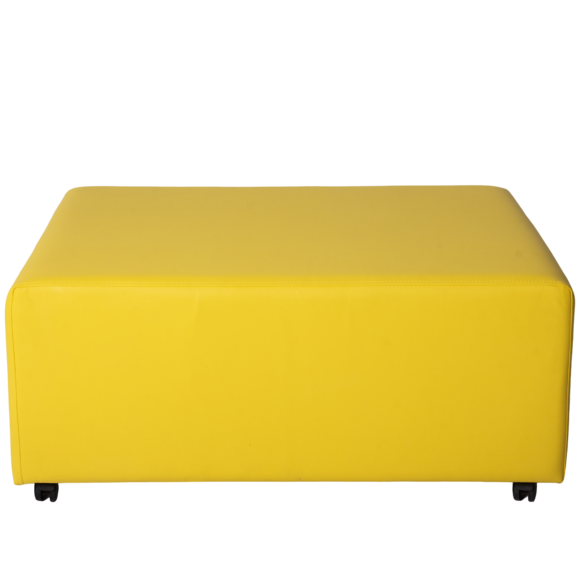 Пуф П74, экокожа galaxy yellow - фото 2