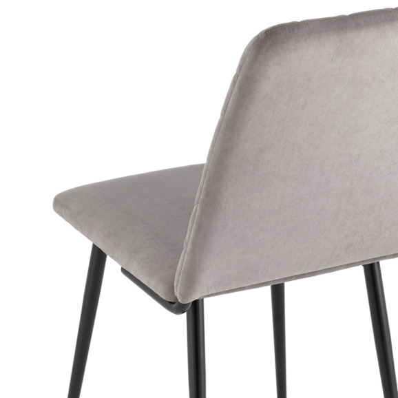 Стул Кристенсен Original, велюр, серый - фото 6