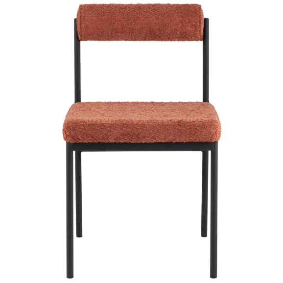 Стул обеденный Балла, букле, коралловый Стул обеденный Балла, букле, коралловый - фото 2