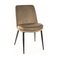 Фотография Стул Ridge, ножки чёрные, оливковый от производителя ChiedoCover, картинка продукции, реальное фото товара Настоящее фото товара Стул Ridge, ножки чёрные, оливковый, произведённого компанией ChiedoCover