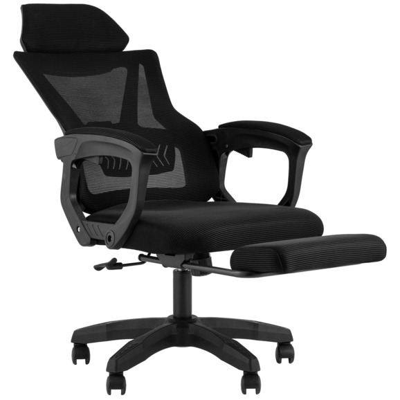 Кресло офисное TopChairs Vecto, черный - фото 6