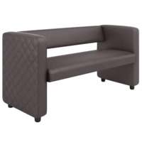 Фотография Диван Тепал, экокожа, коричневый от производителя ChiedoCover, картинка продукции, реальное фото товара Настоящее фото товара Диван Тепал, экокожа, коричневый, произведённого компанией ChiedoCover