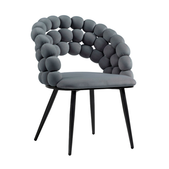 Стул Ball dark gray, black - фото 1