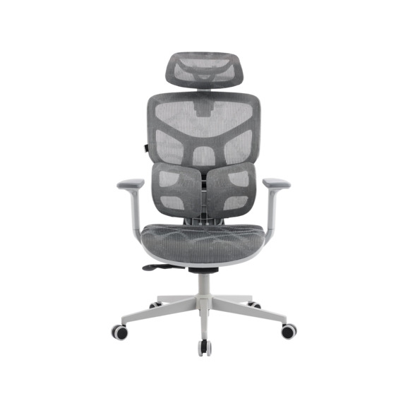Эргономичное кресло Альфа Грэй, сетка, серый Эргономичное кресло Альфа Грэй, сетка, серый - фото 2