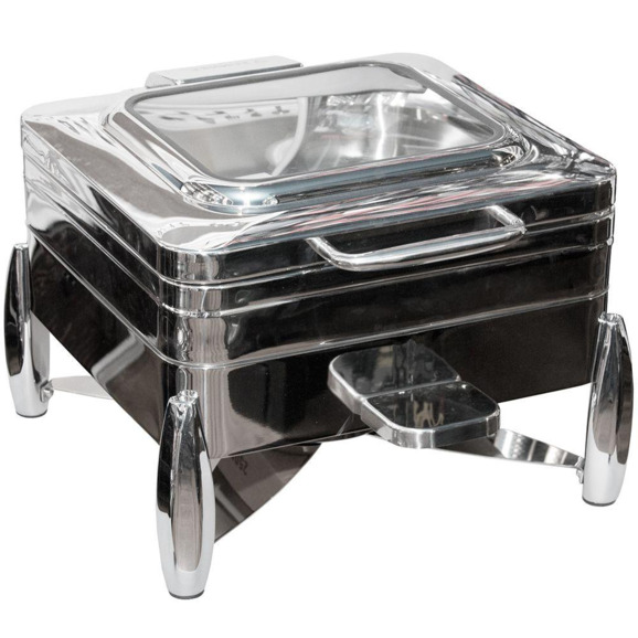 Мармит Rutilant, сервировочный с топливным подогревом на подставке, 5,5 л - фото 1