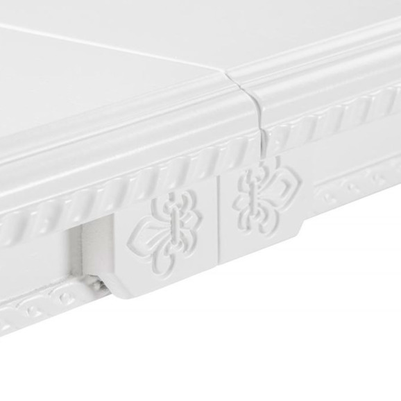 Деревянный стол Эритрин овальный белый - фото 9