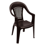 Фотография товара Кресло пластиковое Pigo, шоколад от компании ChiedoCover.