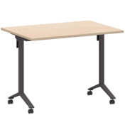 Фотография товара Стол мобильный складной бук, антрацит, 22 мм, 100*70 от компании ChiedoCover.