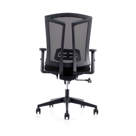 Кресло College CLG-425 MBN-B Black - фото 5