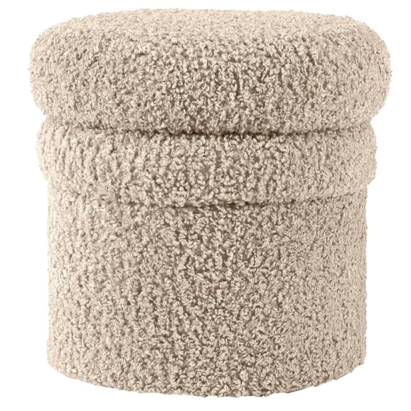 Пуф Pancakes high, белый - фото 1