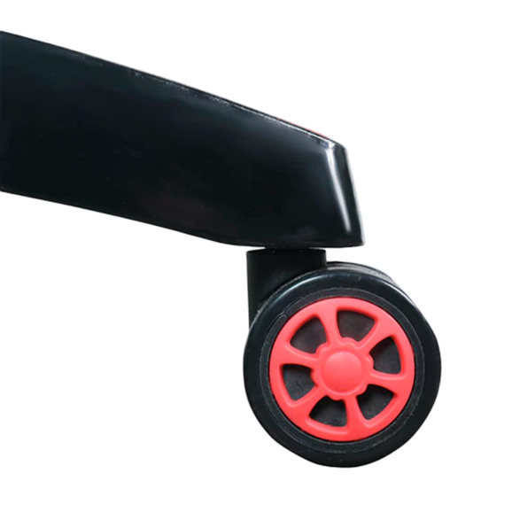 Кресло компьютерное Хаббаб, черный, красный - фото 16