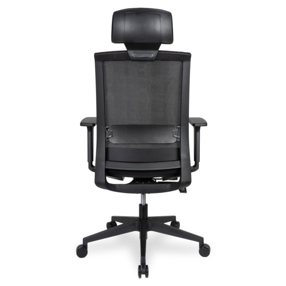 Кресло College CLG-429 MBN-A Black - фото 4