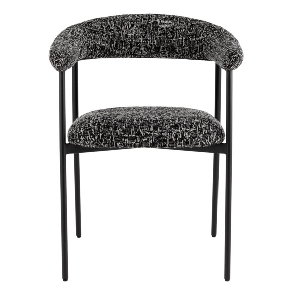 Стул обеденный Toko, черно-белый Стул обеденный Toko, черно-белый - фото 2