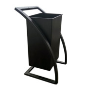 Фотография товара Урна металлическая Парковая, черная от компании ChiedoCover.