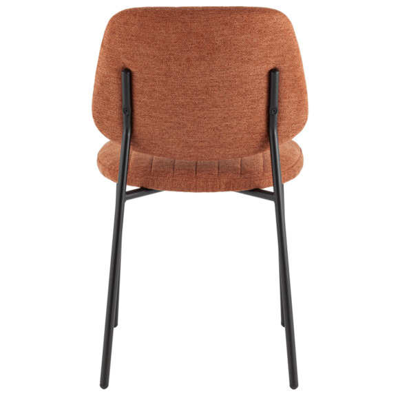 Стул обеденный Patrys, терракот, рогожка - фото 4