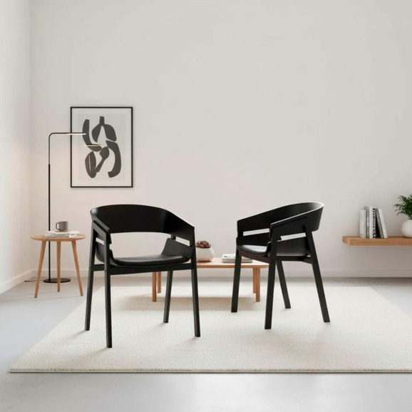 Стул деревянный Элькан, черный - фото 5