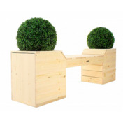 Фотография товара Шар Эрд, кашпо, лавка садовая Элден от компании ChiedoCover.