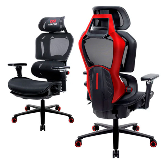 Кресло Bedlam, черный, красный Кресло Bedlam, черный, красный - фото 16