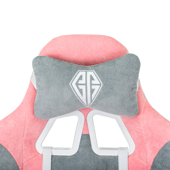 Кресло компьютерное Pulse, розовый, серый - фото 6