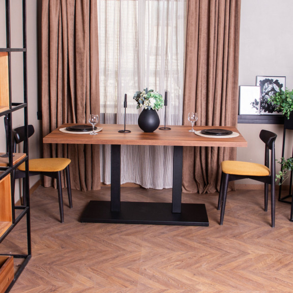 Фотография в интерьере товара Стол Классик 80, размер 1600*800*40 от компании ChiedoCover.