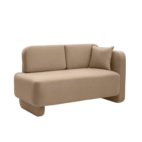 Кушетка-диван Хьюст-1, светло-коричневый - фото 1