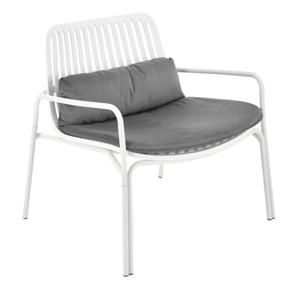 Кресло для отдыха Resolute, белый, серый Кресло для отдыха Resolute, белый, серый - фото 1